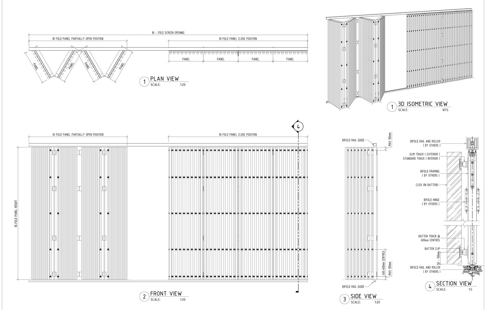 Bi-folding-and-stacking-Screen
