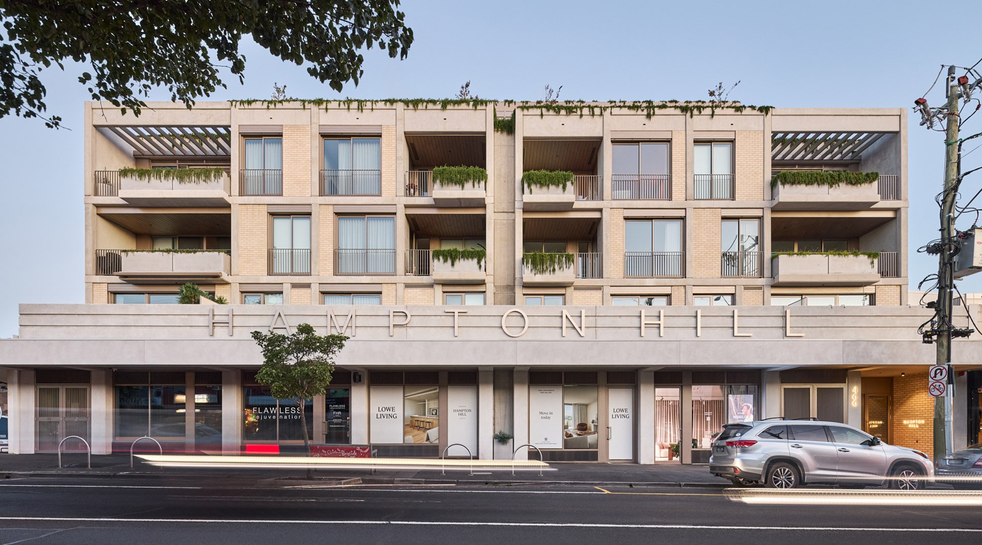 Building Facade Hampton Hill Project by Woods Bagot Architecture