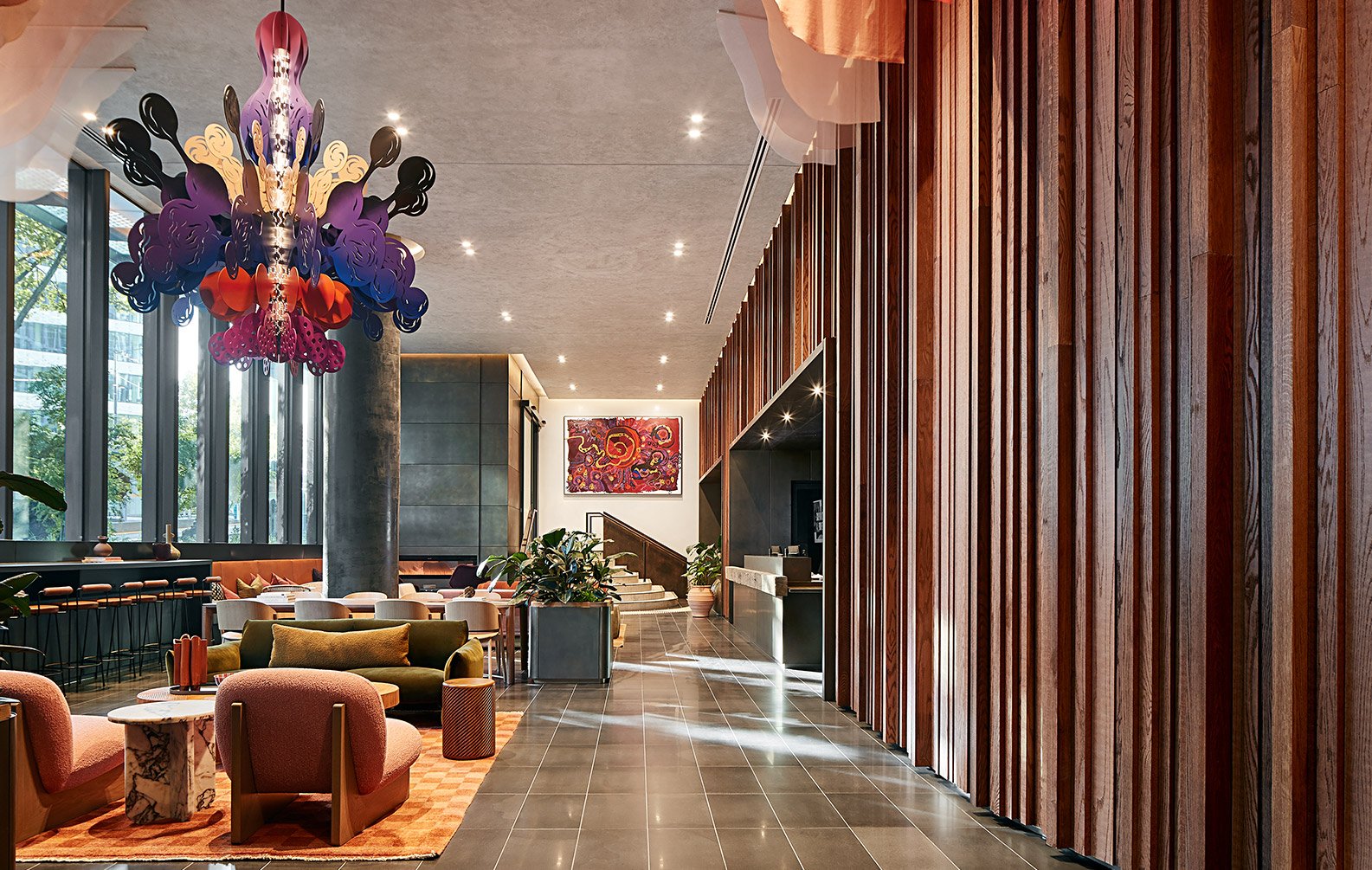 Home Docklands Sculptfom Feature Wall 