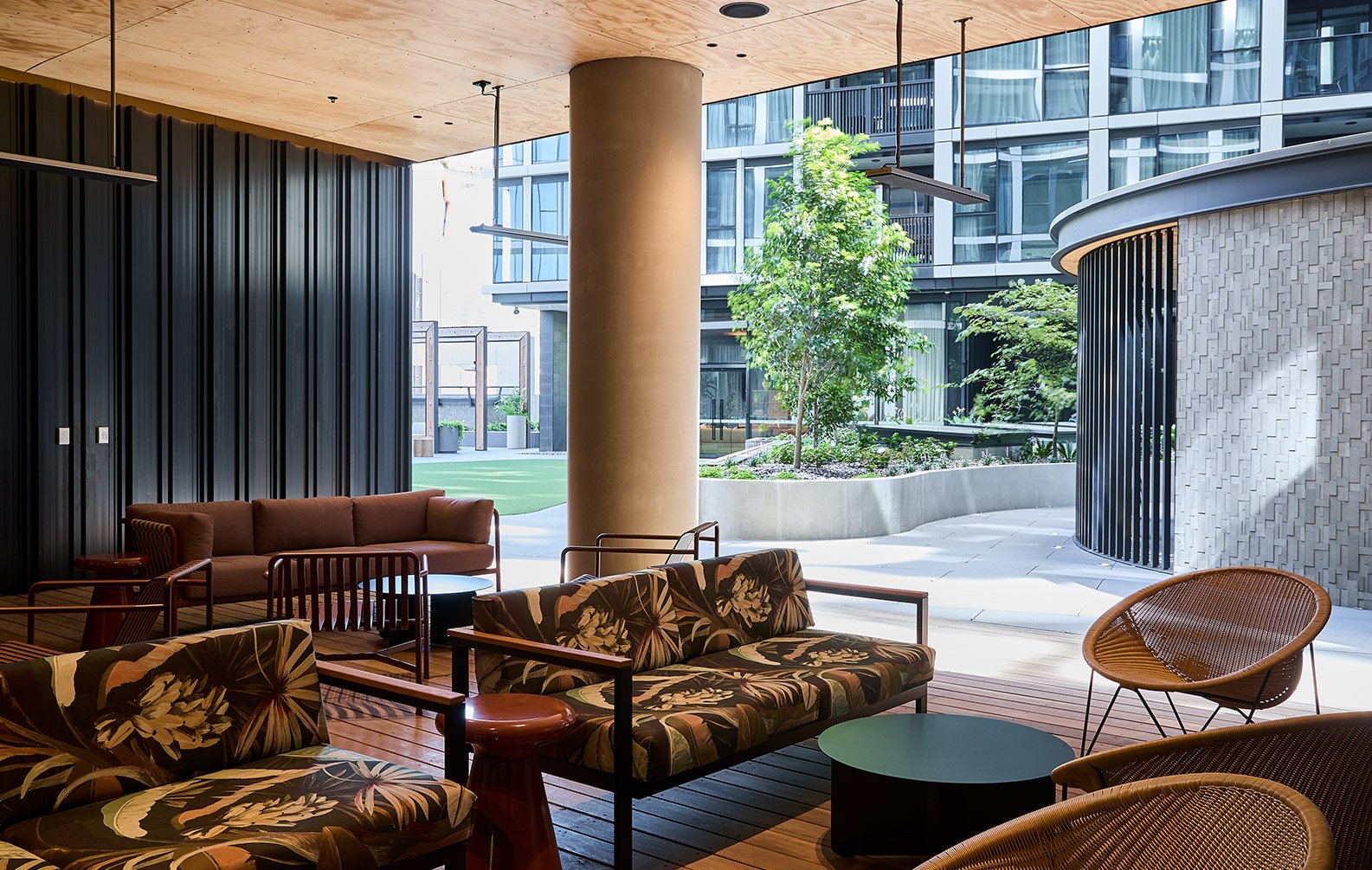 Home Docklands Sculptfom Outdoor Feature Wall and Screen