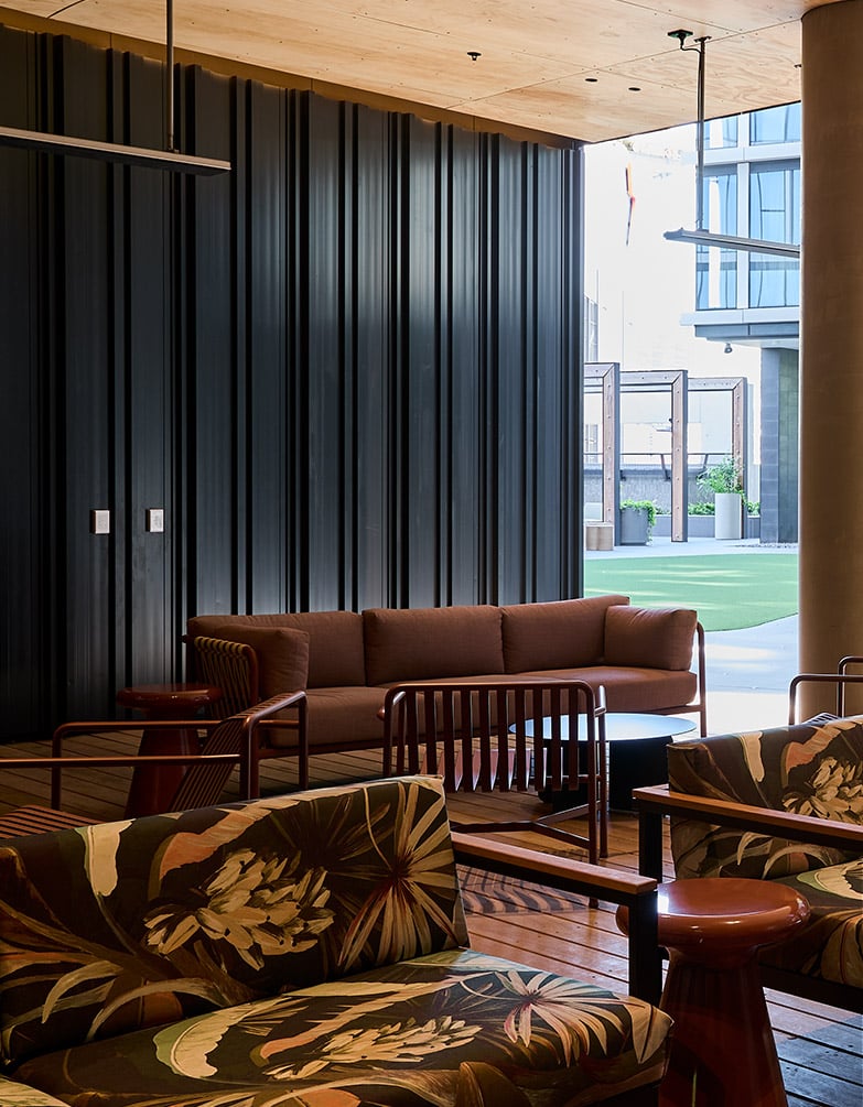 Home Docklands Sculptfom Outdoor Feature Wall 