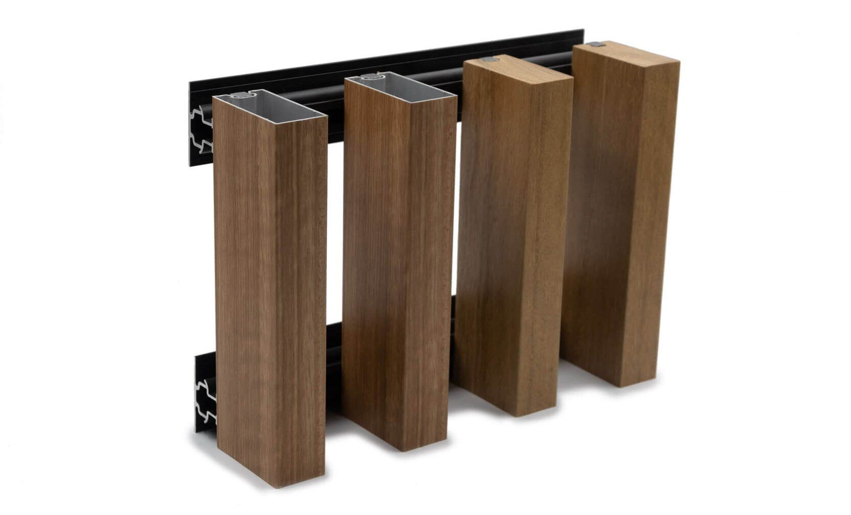 Wood Finish Aluminium - Spotted Gum