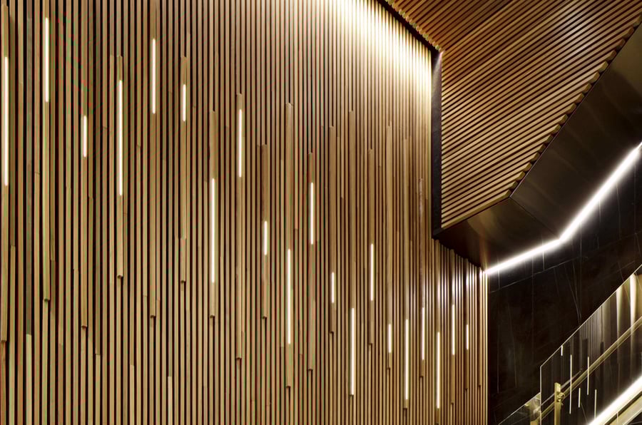 Sculptform Integrated lighting