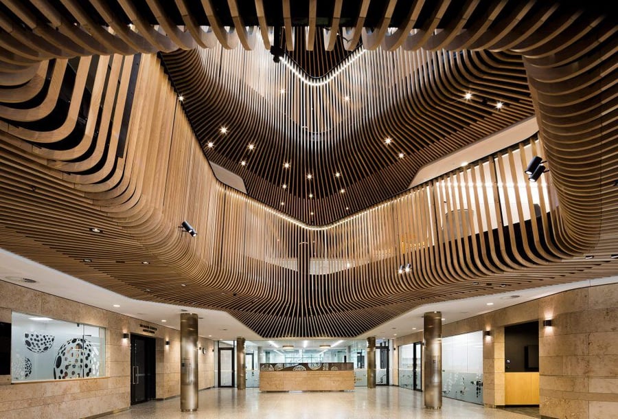 Sculptform Click-on Battens White Oak