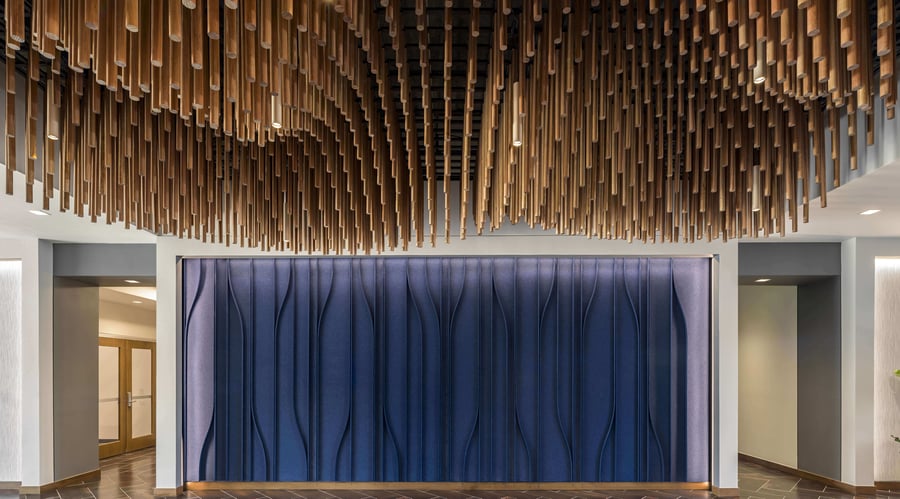 pixelated ceilings sculptform