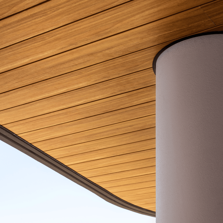 Wood Finish Aluminium soffit