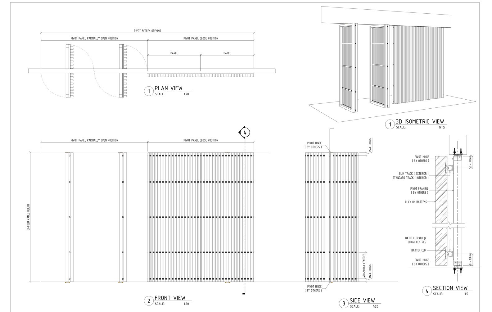 Pivoting-Panel-Screen