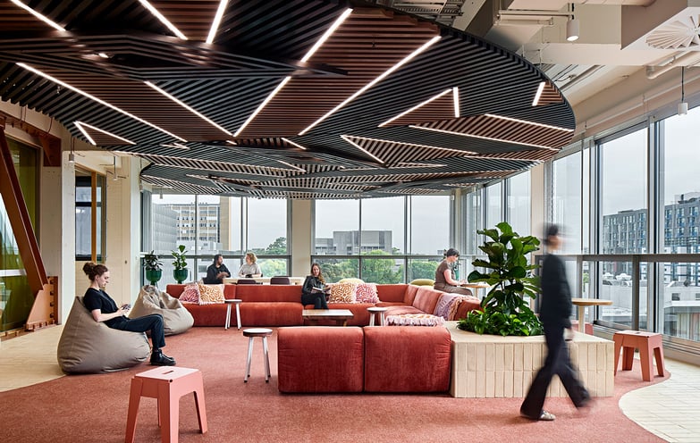 Murrup Barak University of Melbourne Ceiling by Tommy Day III and Sculptform 