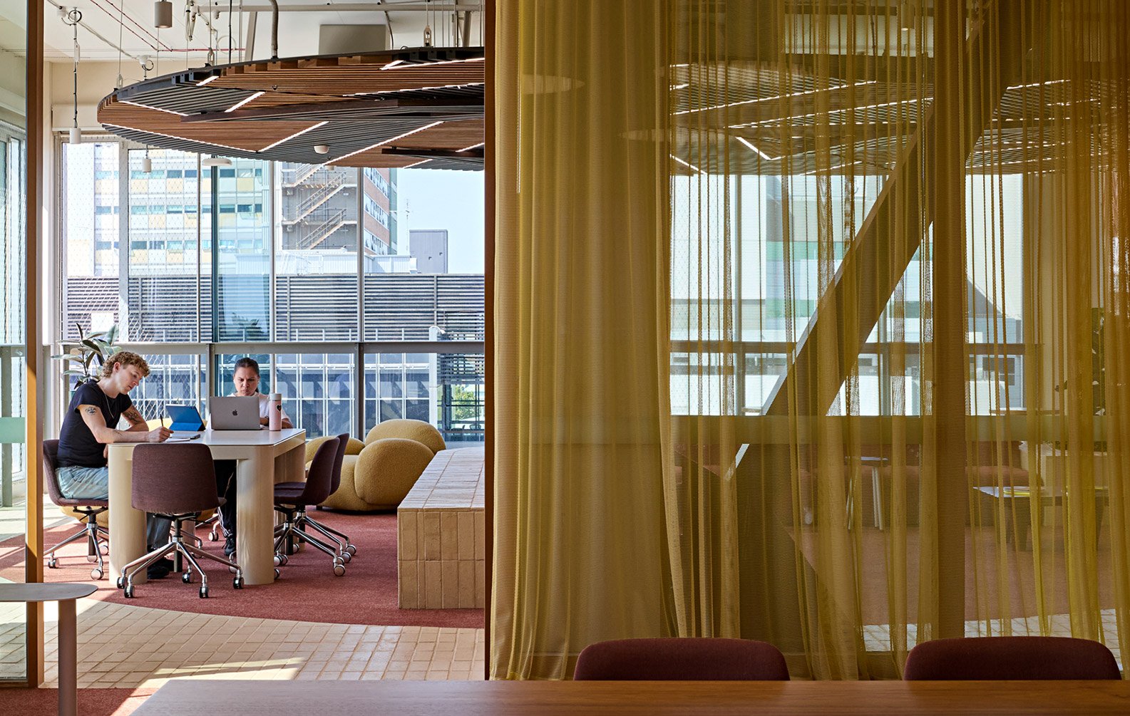 Murrup Barak University of Melbourne Ceiling by Tommy Day III and Sculptform 