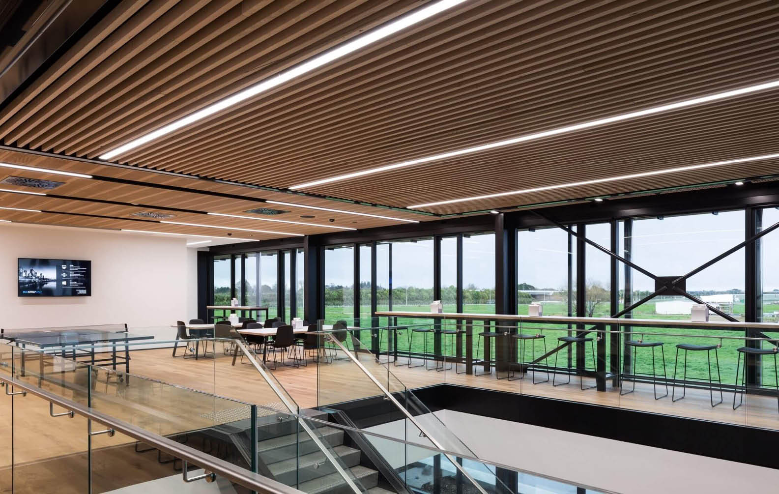 Timber Battens and Screens Enhance APL Office Design | Project | Sculptform