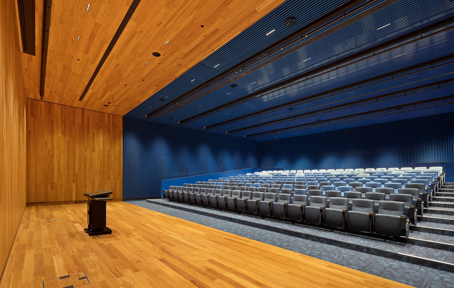 Bold Batten Shapes and Colours at CENTREPIECE | Project | Sculptform