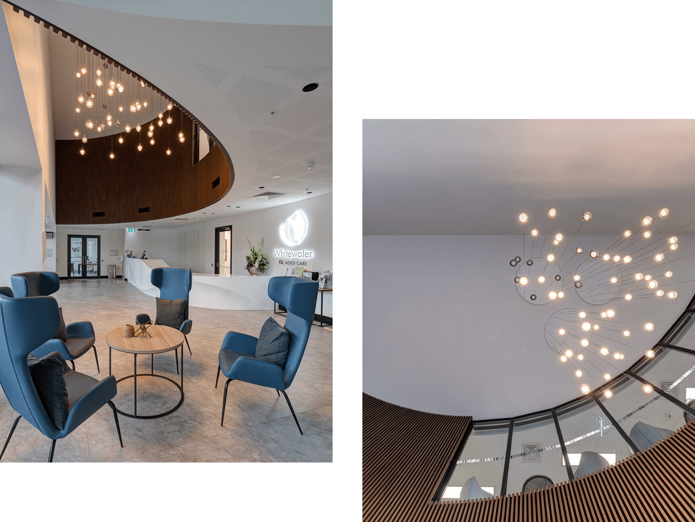 Curved Aluminium Cladding for TLC Whitewater | Project | Sculptform